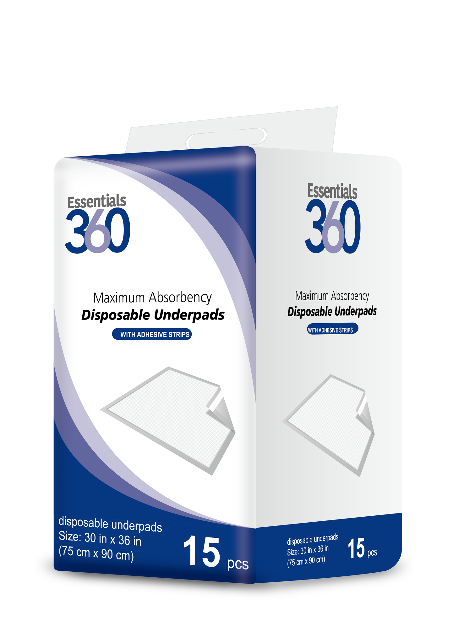 Maximum Absorbency Disposable Underpads - Essentials 360